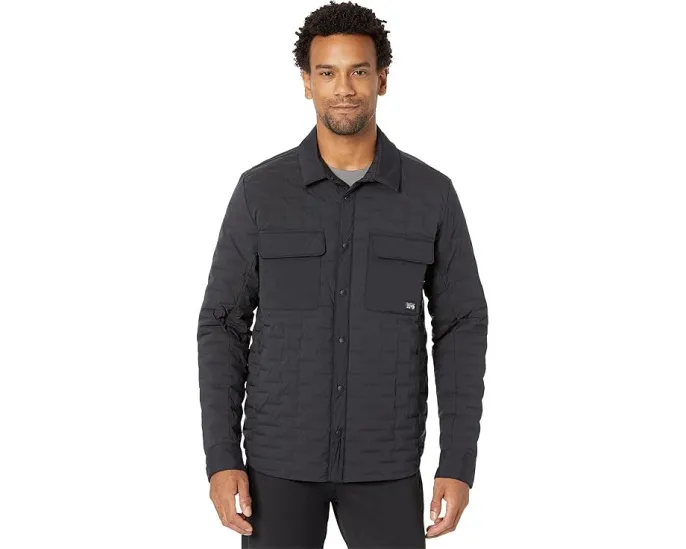 Куртка-рубашка Mountain Hardwear Stretchdown Light Shacket с утеплителем