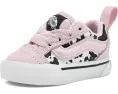 Детские кеды Vans Knu Skool Elastic Lace с коровьим принтом
