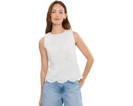 Блуза Vince Camuto без рукавов с вышивкой спереди