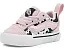 Детские кеды Vans Knu Skool Elastic Lace с коровьим принтом