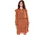 Платье Lauren Ralph Lauren с рюшами из жоржета и ярусной юбкой