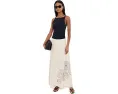 Макси юбка от Vince Camuto с центральным швом