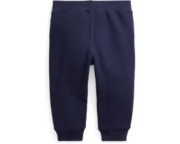 Детские брюки Polo Ralph Lauren Kids из флиса с манжетами