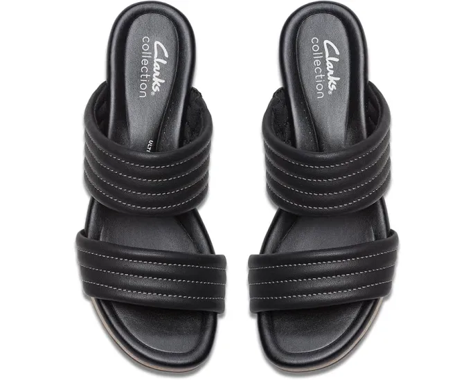 Сандалии Clarks Chelseah Path на танкетке с кожаным верхом