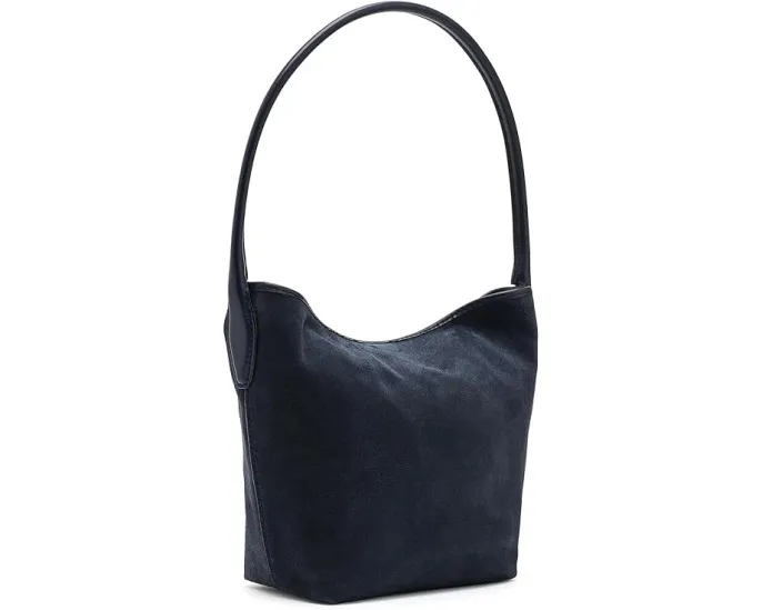 Сумка через плечо из замши Madewell Suede Port Lid Shoulder