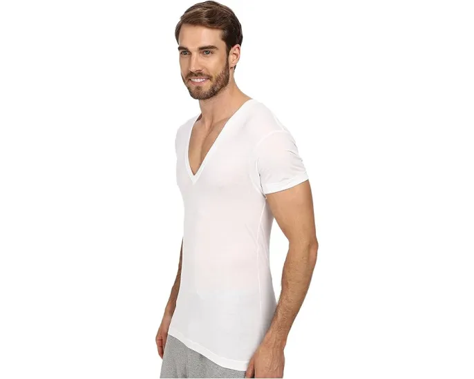 Футболка 2(X)IST Pima Slim Fit Deep V-Neck из пима-хлопка