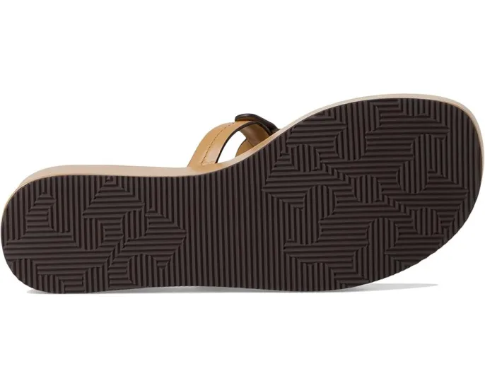 Сандалии Tory Burch Miller Wedge 25 mm с искусственной кожей и стелькой