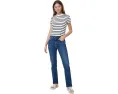 Джинсы AG Jeans Saige с высокой посадкой и прямым кроем