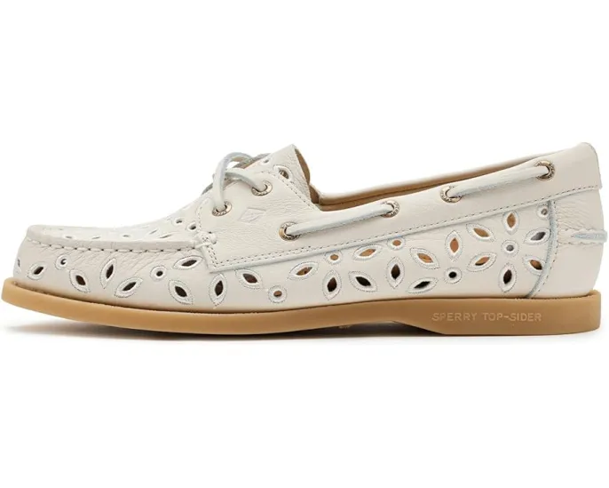 Ботинки Sperry A/O Embossed Perf с перфорацией и мокасиновой строчкой