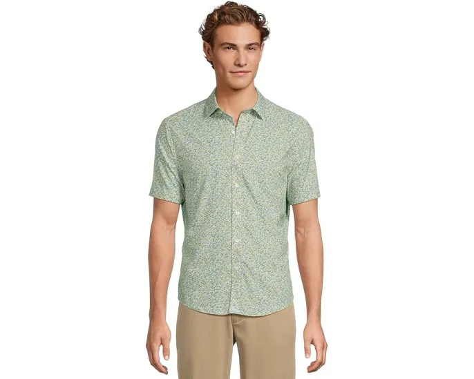 Рубашка UNTUCKit Performance Short Sleeve Yorke с принтом