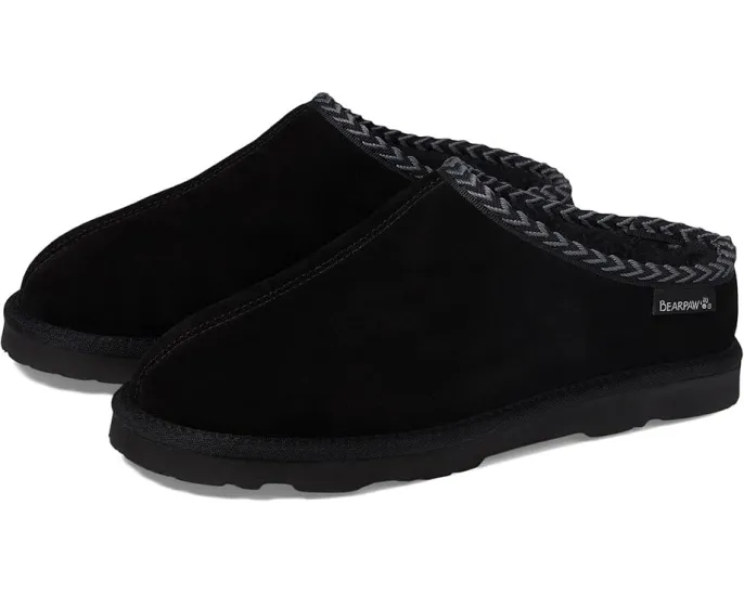 Тапочки Tabitha Bearpaw из кожи с круглым носком