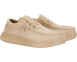 Обувь Hey Dude Wally COMF Suede с памятью формы и технологией Flex & Fold