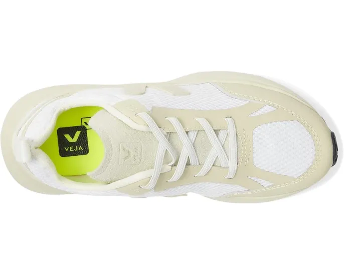 Детские кроссовки VEJA Small Canary Light с текстильным верхом и эластичными шнурками