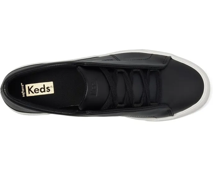 Обувь Keds Remi Leather Slip On из кожи с декоративной шнуровкой