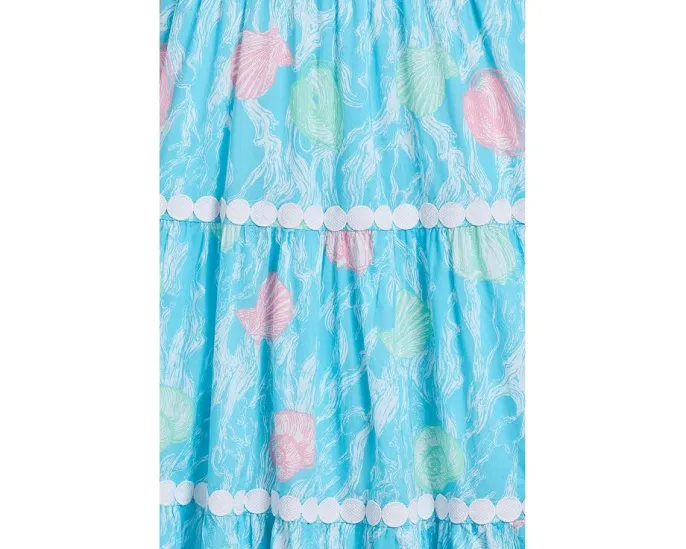 Платье Mini Zanna Midi с цветочным принтом от Lilly Pulitzer