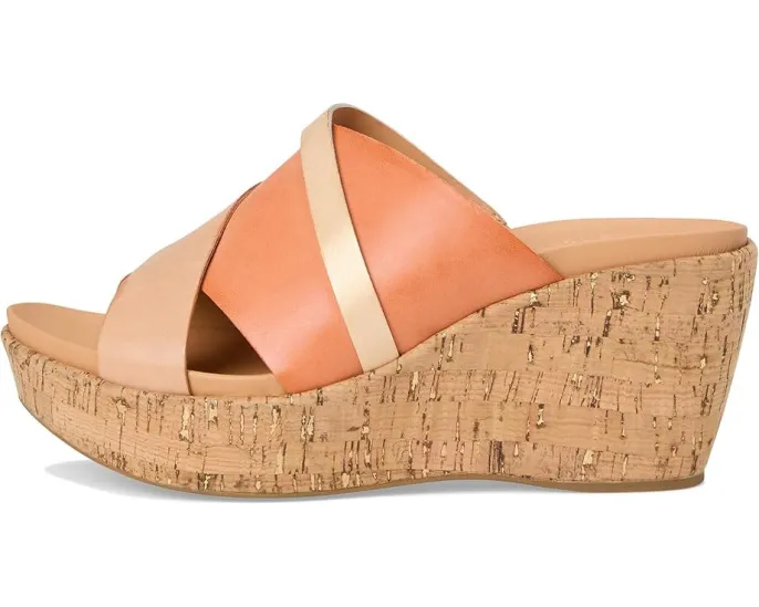 Сандалии Addie на платформе и клиньях с цветными блоками от Kork-Ease