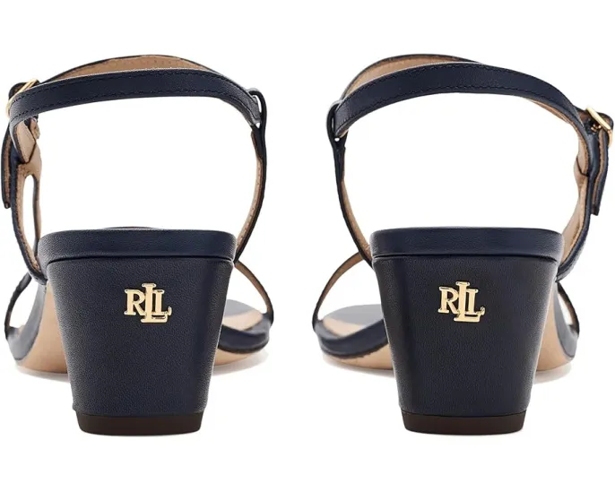 Босоножки Lainee из непаловой кожи на невысоком каблуке Lauren Ralph Lauren