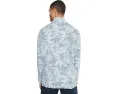 Толстовка Tommy Bahama Costa Wave Azores Half Zip с текстурированной тканью и цветочным принтом