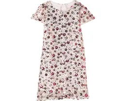 Платье для девочек с пайетками и цветочным узором Janie and Jack