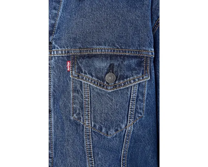 Куртка Levi's® Premium Relaxed Fit Trucker в свободном крое с накладными карманами