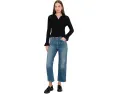 Джинсы Madewell Darted Barrel Leg с высокой посадкой и бочкообразными штанинами в цвете Retro Bright