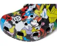 Кроксы Crocs с дизайном Микки Мауса и плюшевой головой персонажа