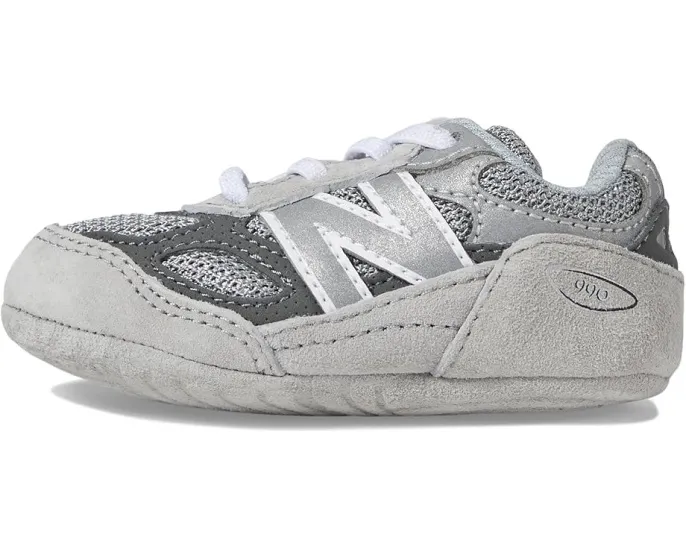 Детские кроссовки New Balance 990v6 для малышей с узорчатыми накладками