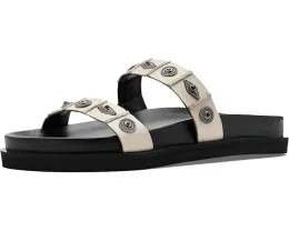 Сандалии Free People Findings на платформе с металлическими деталями