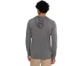 Футболка Hurley Hybrid Hooded Upf Long Sleeve с защитой UPF 50+ серая