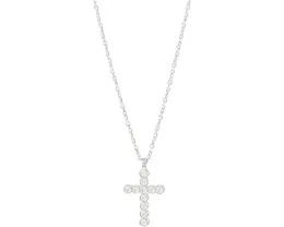 Кулон Kendra Scott Cross Crystal на цепочке с кристаллами циркония