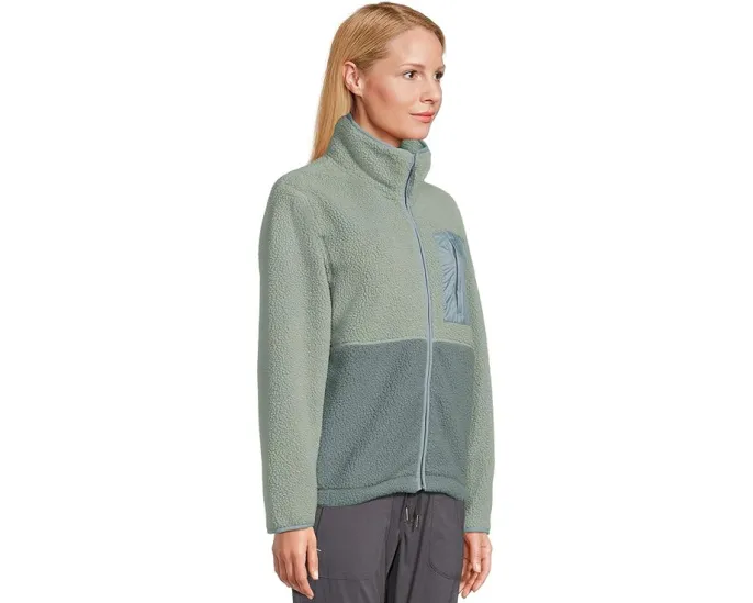 Флисовая куртка Mountainside с цветными блоками и карманами L.L.Bean