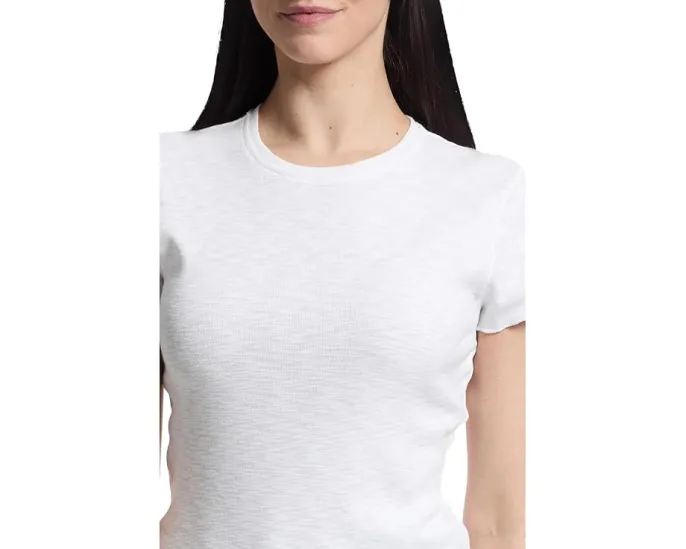 Футболка Lilla P с коротким рукавом и круглым вырезом из мягкого хлопка