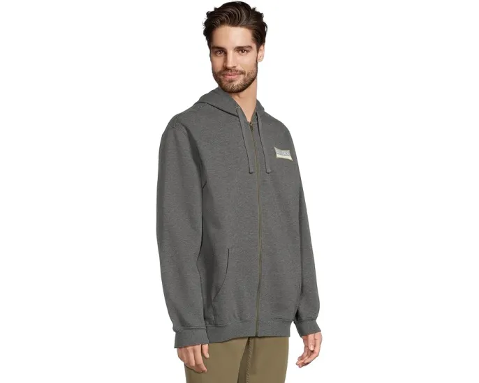 Толстовка Essential Zip Fleece Salty Crew с капюшоном и принтом