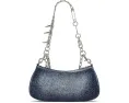 The Faded Denim Charm Shoulder Bag