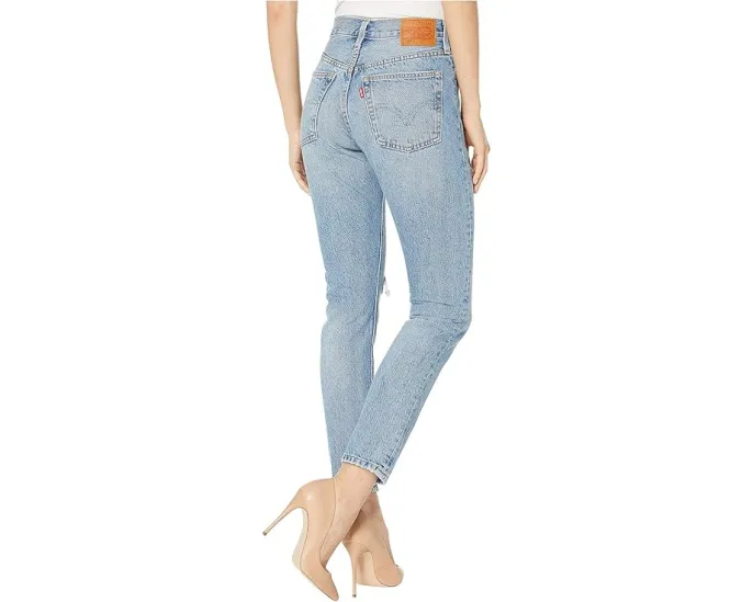 Джинсы Levi's® Premium 501 Skinny с зауженным кроем и кожаным патчем