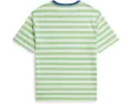 Striped Cotton Jersey Pocket Tee (Big Kid)