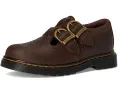 Туфли Mary Jane Dr. Martens 8065 J для детей с перфорацией и пряжками