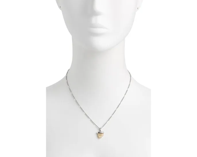 Короткое колье Kendra Scott Oleana с подвеской из перламутра в форме акульего зуба