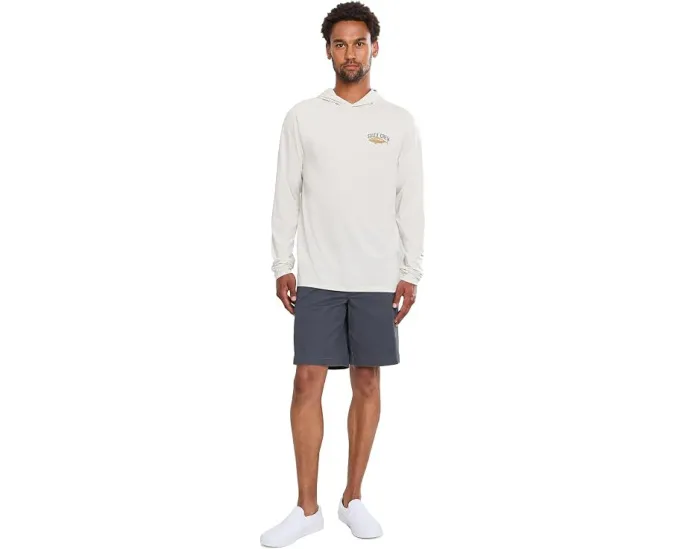 Рашгард с капюшоном Bitmap Hood Sunshirt от Salty Crew
