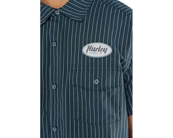 Hurley Diesel Короткий рукав с воротником и накладными карманами