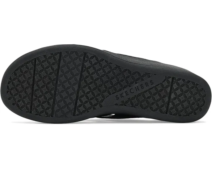 Сандалии SKECHERS Parallel Lite Perfect Tones с блестящими переплетенными ремешками и мягкой стелькой Luxe Foam