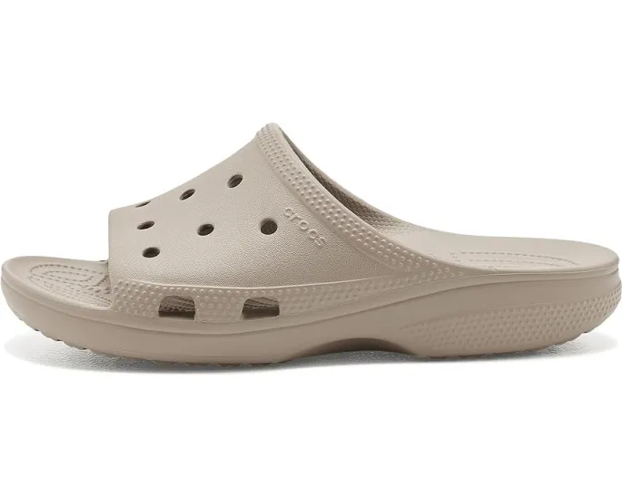 Сланцы Classic Saturday Slides с мягкой стелькой и отверстиями для джиббитц Crocs