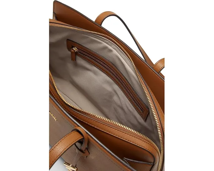 Сумка-тоут MICHAEL Michael Kors Laila Medium из тисненой козьей кожи