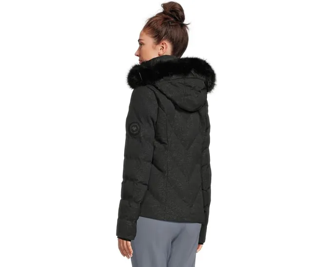 Зимняя куртка Obermeyer Bombshell Luxe с искусственным мехом