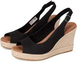 Сандалии Camilla на танкетке из джута с регулируемой пряжкой