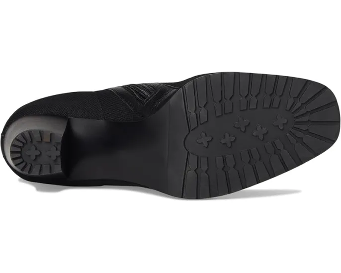 Ботильоны Kalista из эластичного трикотажа с квадратным носком и каблуком David Tate