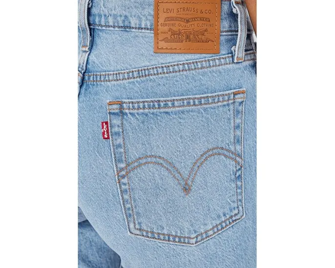 Джинсы Levi's Premium Wedgie Straight свободного кроя с прямыми штанинами