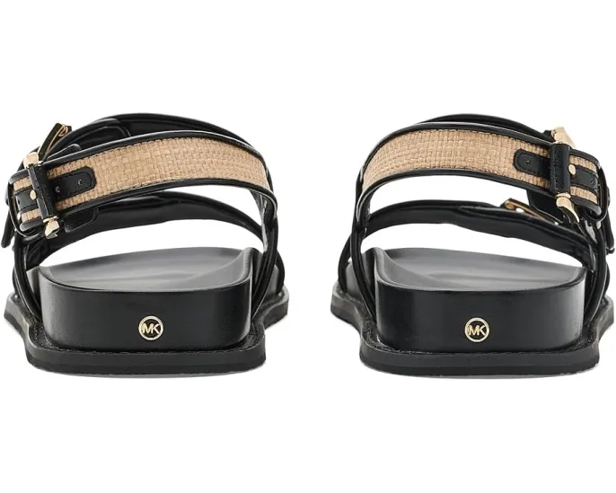 MICHAEL Michael Kors босоножки Nia Flat Sandals с формованной стелькой и пробковой подошвой