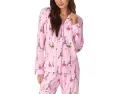 Пижамный комплект Bedhead PJs с длинными рукавами из хлопкового трикотажа