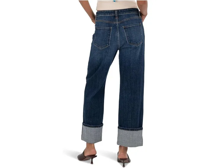 Джинсы KUT from the Kloth Sienna с высокой посадкой и прямыми штанинами